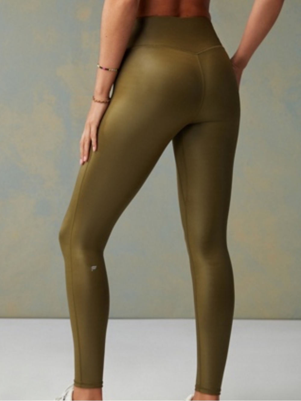 Fabletics High-Waist Olive Leggings — Women Pants & Jumpsuits